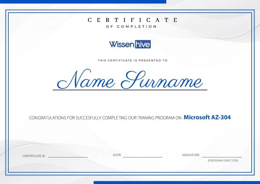 Microsoft AZ-304 Certification Course