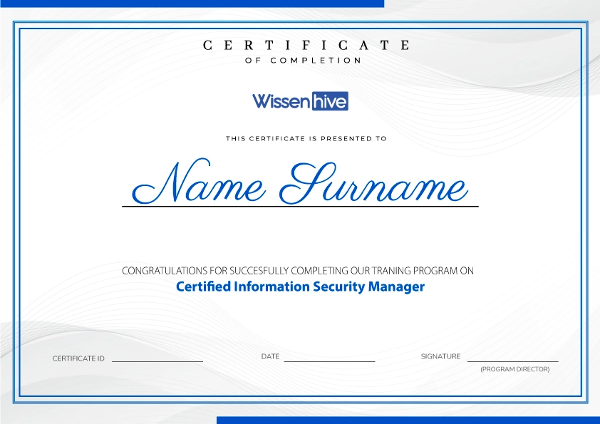 Certified Information Security Manager (CISM)