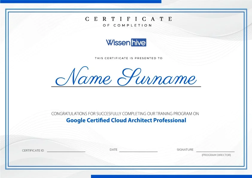 Google Certified Cloud Architect Professional