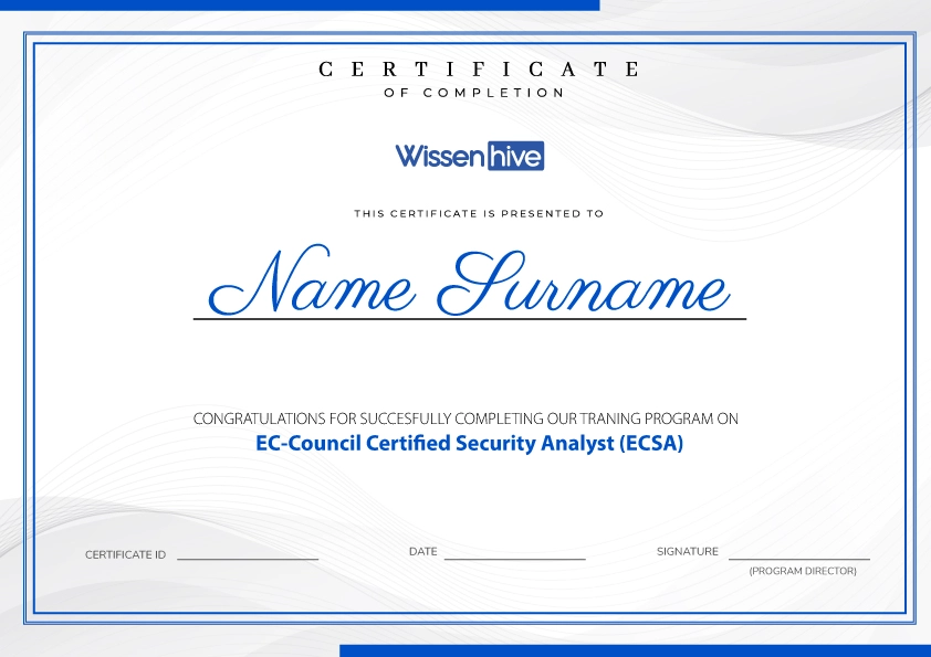 EC-Council Certified Security Analyst (ECSA)