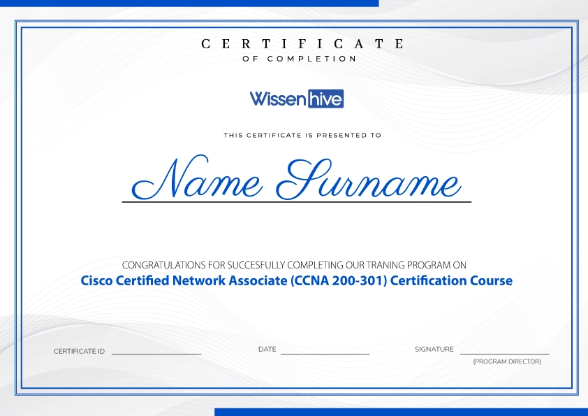 Cisco Certified Network Associate (CCNA 200-301) Certification Course