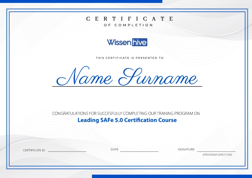 Leading Safe Agilist Certification Training